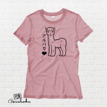Alpaca Love Ladies T-shirt
