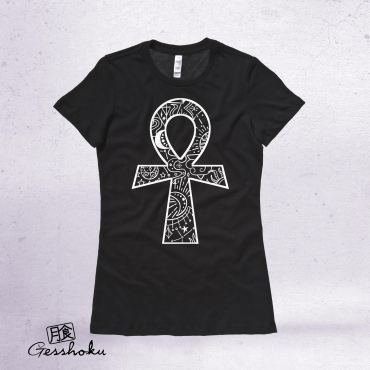 Ankh Illustration Ladies T-shirt