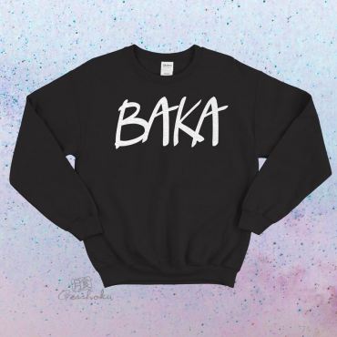 BAKA (text) Crewneck Sweatshirt