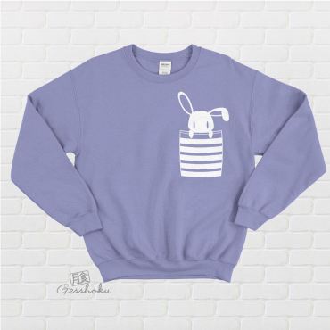 Bunny in My Pocket Crewneck Sweatshirt