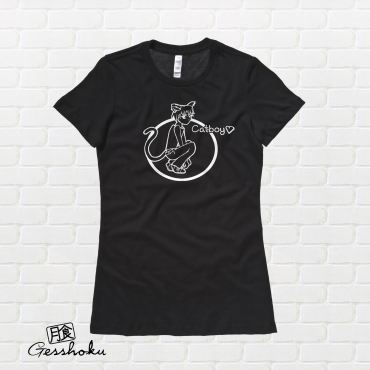 Catboys are Love Ladies T-shirt