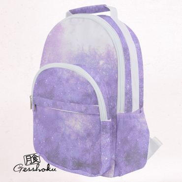 Pastel Purple Galaxy Backpack