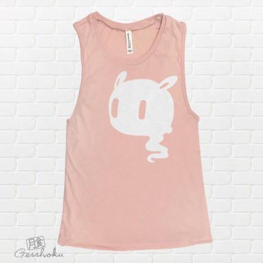 Kawaii Ghost Sleeveless Tank Top