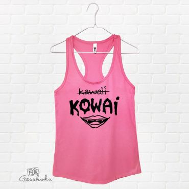 KOWAI Not Kawaii Flowy Tank Top