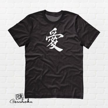 Japanese Love Kanji T-shirt