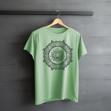 Lotus Mandala Unisex T-shirt