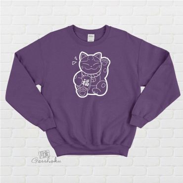 Maneki Neko Crewneck Sweatshirt