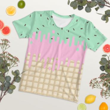 Mint Ice Cream Pastel T-shirt