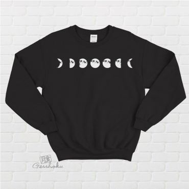 Moon Phase Crewneck Sweatshirt