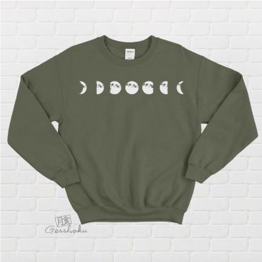 Moon Phase Crewneck Sweatshirt