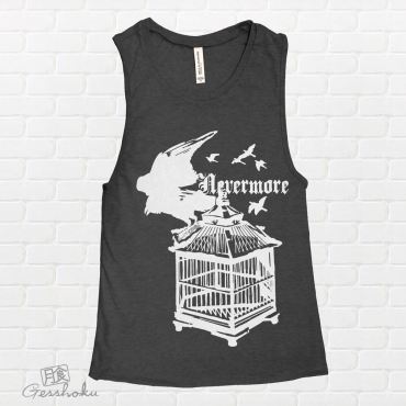 Nevermore: Raven's Cage Sleeveless Tank Top