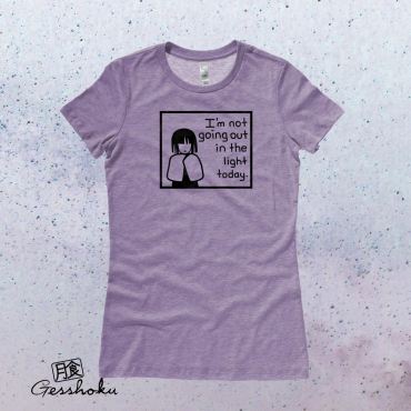 Not Going Out in the Light Ladies T-shirt