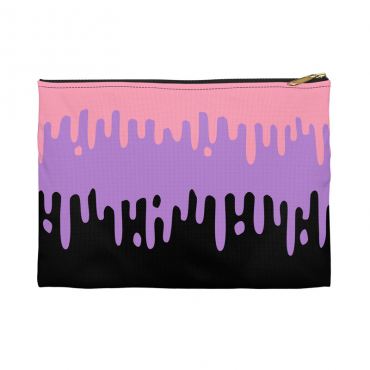 Pastel Drips Pencil Pouch