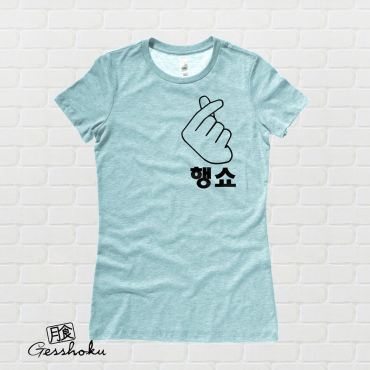 Peace Out "Haengsho" Korean Ladies T-shirt