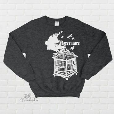 Nevermore: Raven's Cage Crewneck Sweatshirt