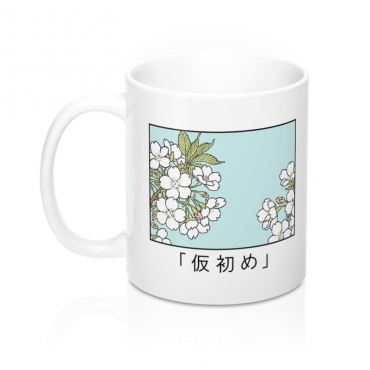 Sakura Aesthetic Mug "Transience"