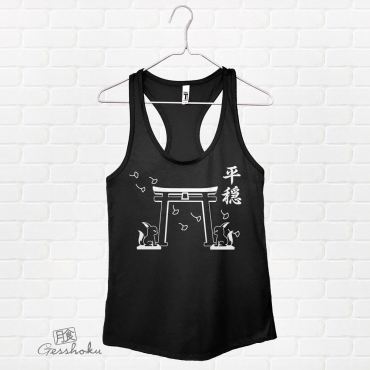 Tranquility Shrine Gate Flowy Tank Top