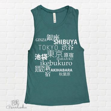 Tokyo Love Sleeveless Tank Top