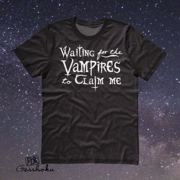 Waiting for the Vampires T-shirt