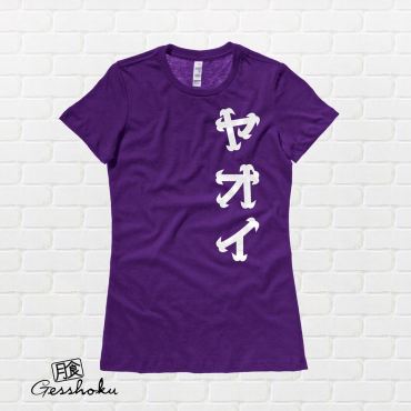 Yaoi Katakana Ladies T-shirt
