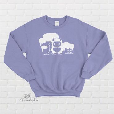 Tricky Yeti's Magical Forest Crewneck Sweatshirt