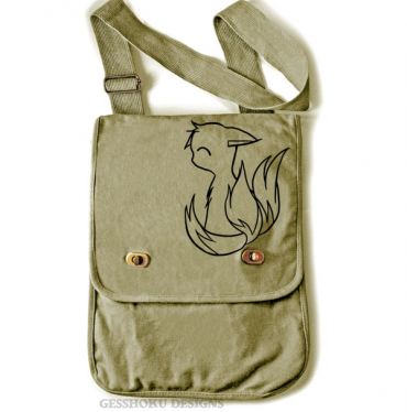 3-Tailed Baby Kitsune Field Bag