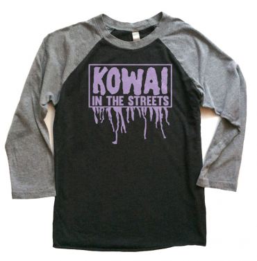 Kowai in the Streets Raglan T-shirt