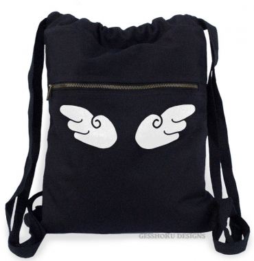 Angel Wings Cinch Backpack
