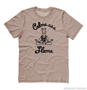 Calma as a Llama T-shirt