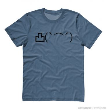 Angry Middle Finger Emoticon T-shirt