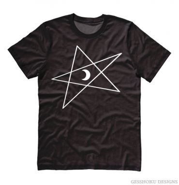 5-Pointed Moon Star T-shirt