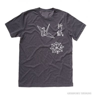 Origami Japanese Kanji T-shirt