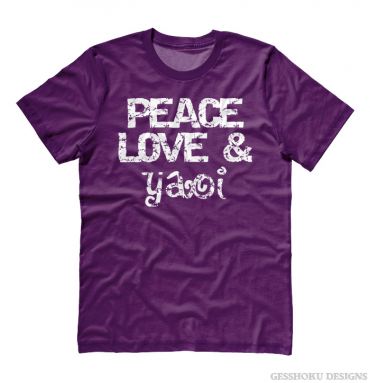 Peace Love & Yaoi T-shirt