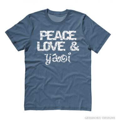 Peace Love & Yaoi T-shirt
