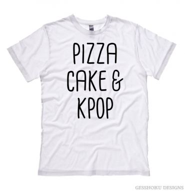 Pizza Cake & KPOP T-shirt