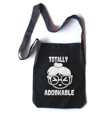 Totally Adorkable Crossbody Tote Bag