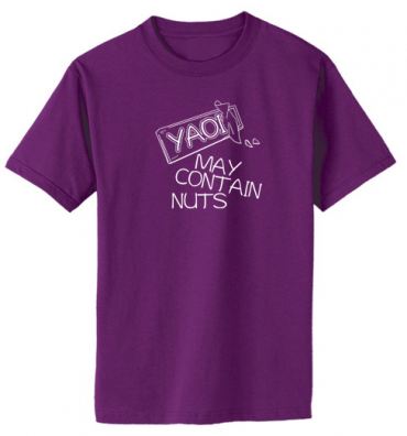 Yaoi May Contain Nuts T-shirt