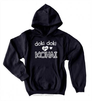 Doki Doki for Kohai Pullover Hoodie