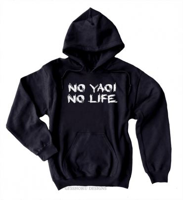 No Yaoi No Life Pullover Hoodie