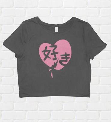 Suki Love Crop Top T-shirt