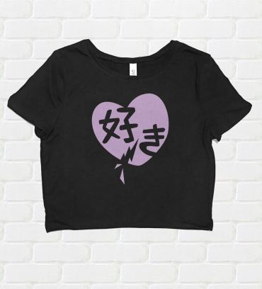 Suki Love Crop Top T-shirt
