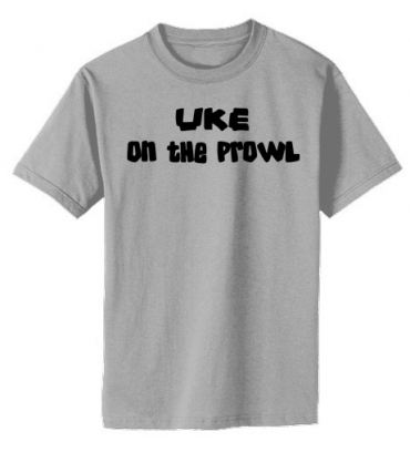 Uke on the Prowl T-shirt