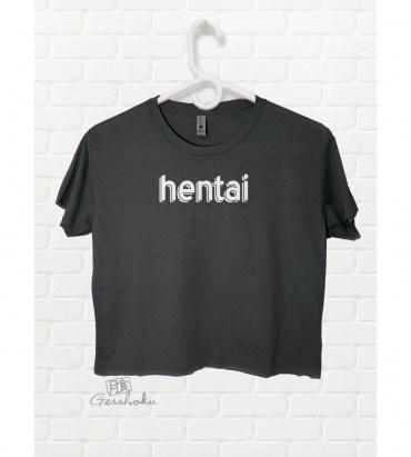 Hentai Crop Top T-shirt