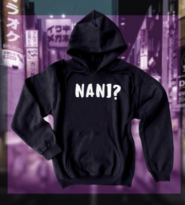 Nani? Pullover Hoodie (text version)