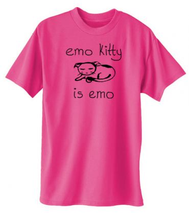 Emo Kitty T-shirt