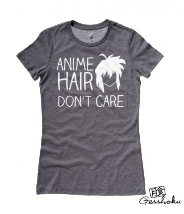 Anime Hair, Don't Care Ladies T-shirt