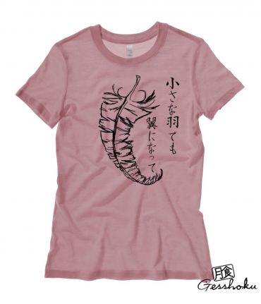 Chiisana Hane Feathers Ladies T-shirt