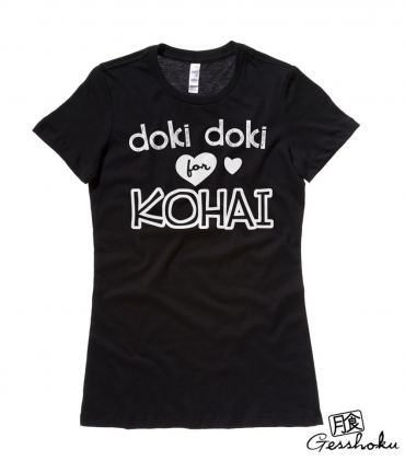 Doki Doki for Kohai Ladies T-shirt