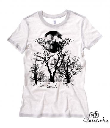 Howl: Eyes of the Night Forest Ladies T-shirt