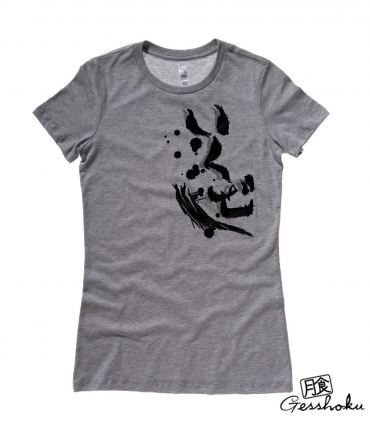 Ikuze! Let's Go Hiragana Ladies T-shirt